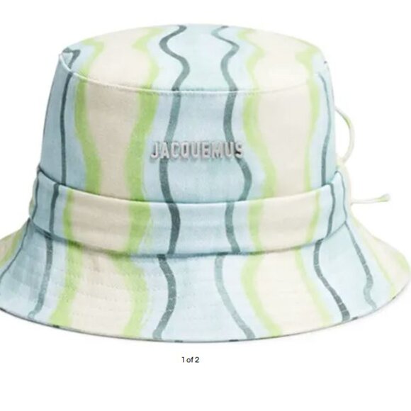 Jacquemus Le Bob Gadjo Multi-Color Bucket Hat - Picture 1 of 9